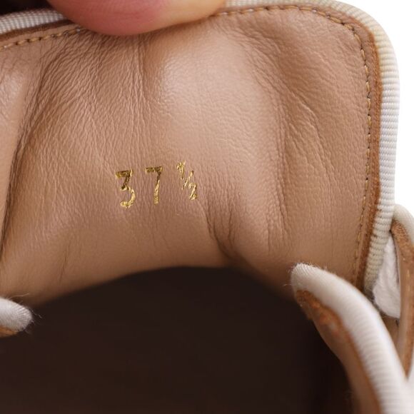 Aquazzura Cosmic Star-Stud Low-Top Trainers in White Leather - Picture 9 of 9